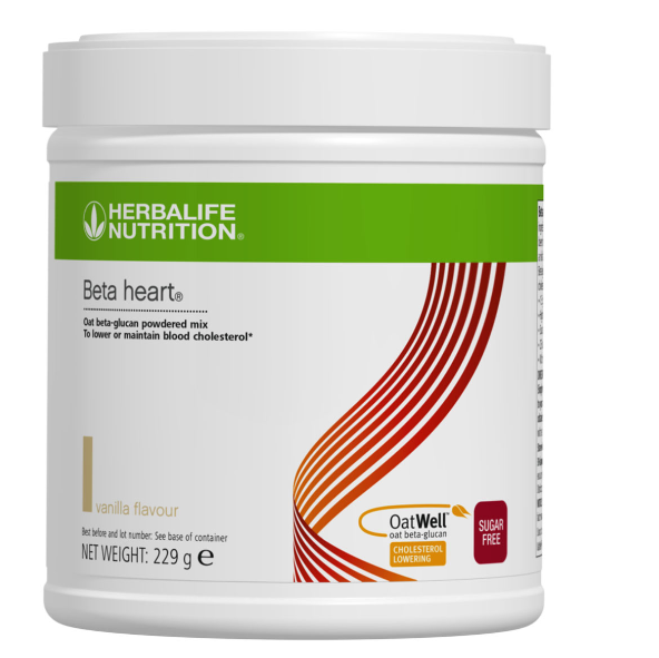 Herbalife Beta Heart Vanilla oat beta-glucan cholesterol supplement 229g