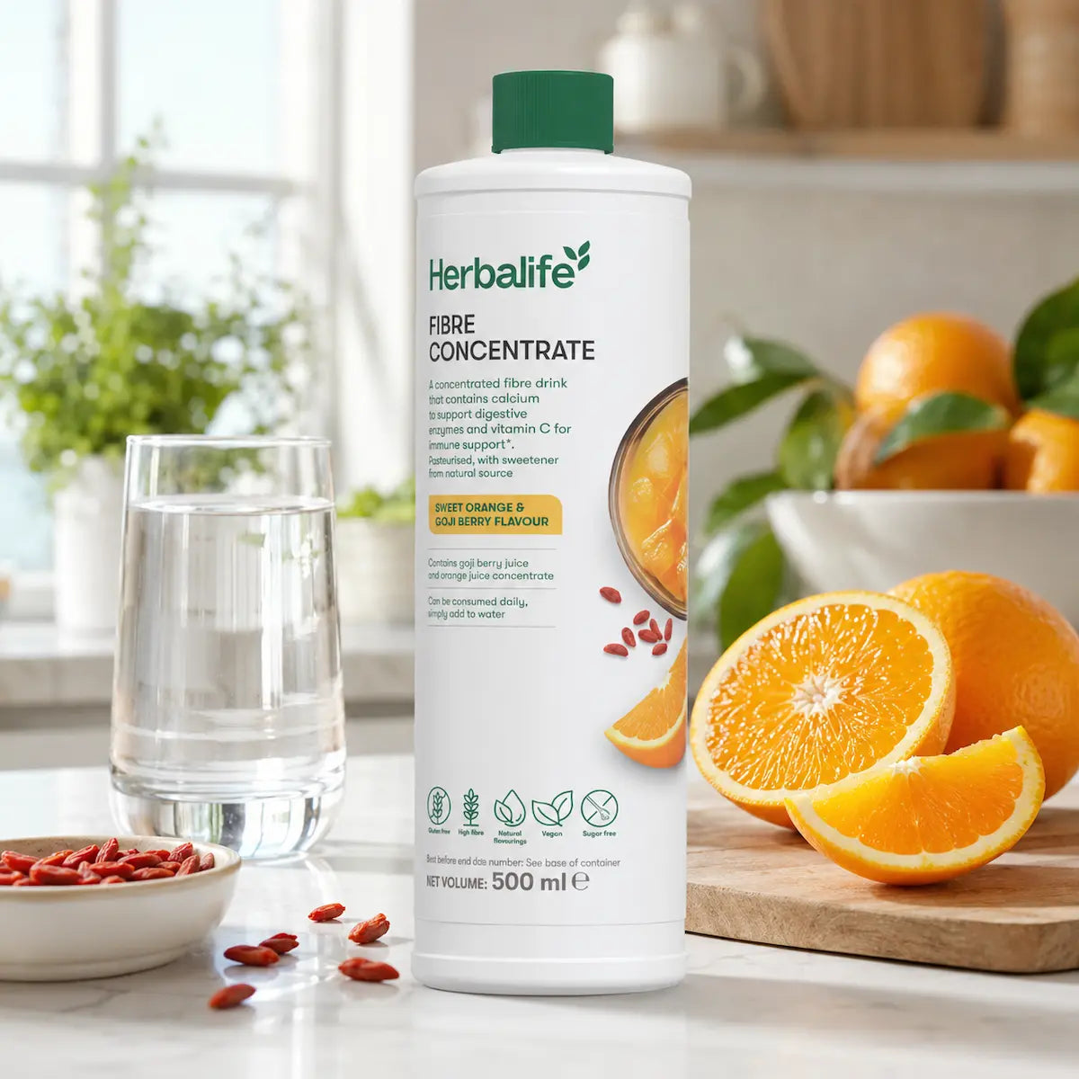 Fibre Concentrate Sweet Orange & Goji Berry Flavour 500 ml