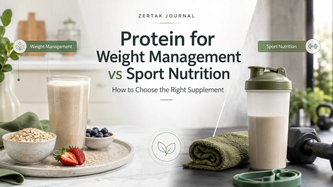 Protein for Weight Management vs Sport Nutrition: How to Choose the Right Supplement