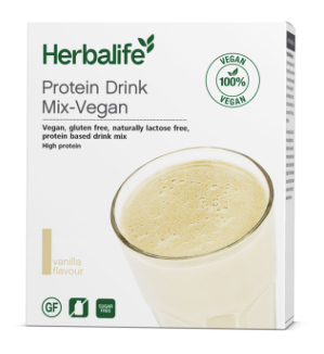Herbalife Vegan Protein Drink Mix Vanilla sachets pack of 7