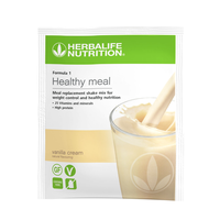Herbalife Formula 1 Vanilla Cream sachets pack of 7 meal replacement