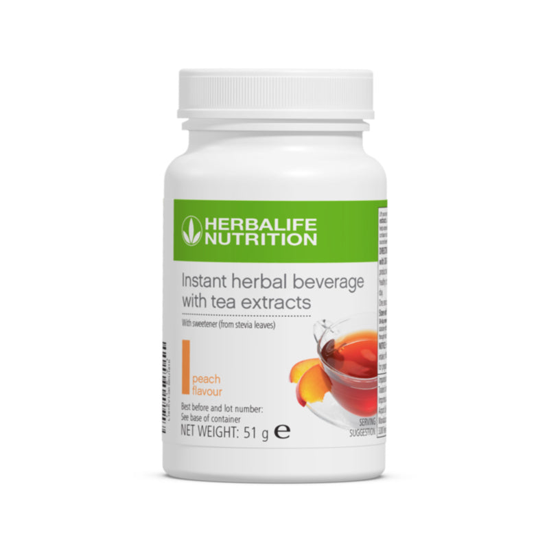Herbalife Instant Herbal Beverage Peach thermogenic tea 51g