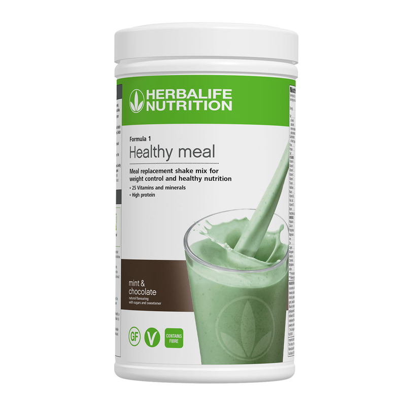 Herbalife Formula 1 Mint Chocolate meal replacement shake 550g