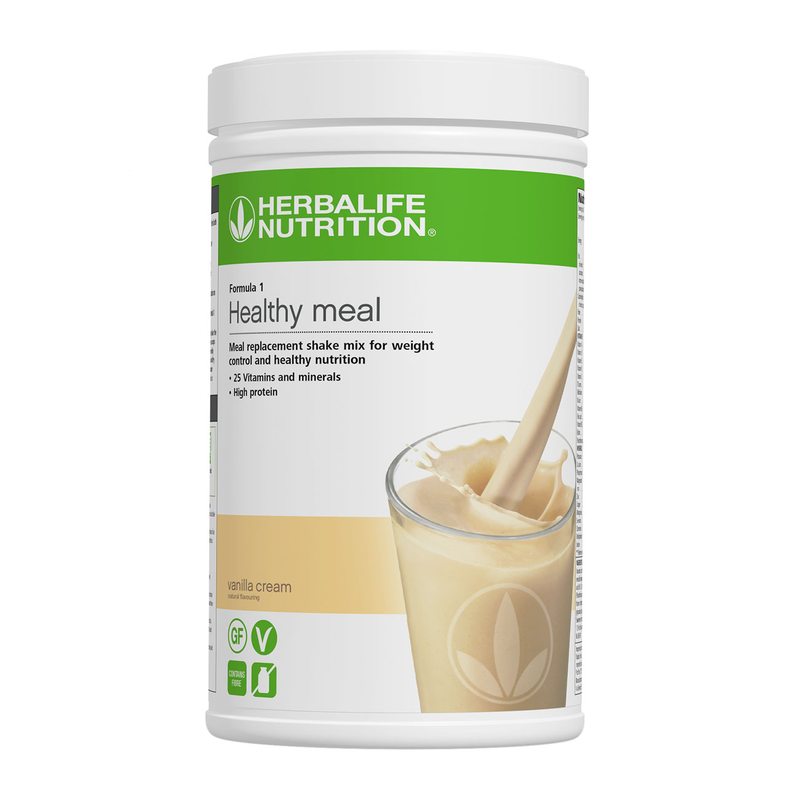 Herbalife Formula 1 Vanilla Cream meal replacement shake 780g large canister
