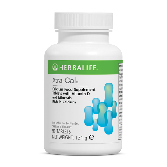 Herbalife Xtra-Cal calcium magnesium vitamin D bone health 90 tablets