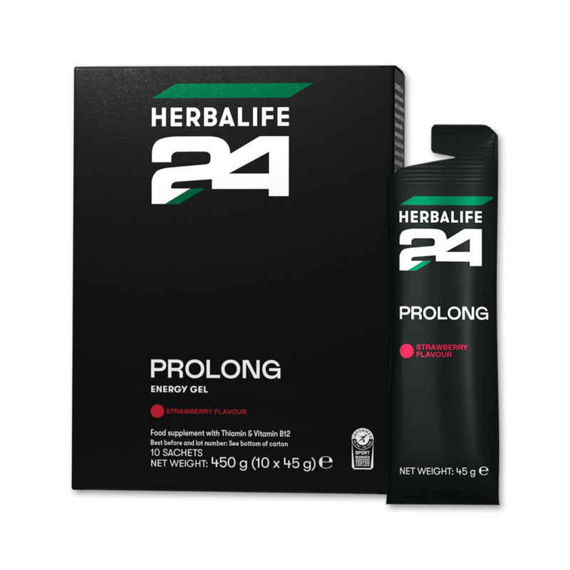 Herbalife24 Prolong Strawberry endurance sports drink sachets 10-pack