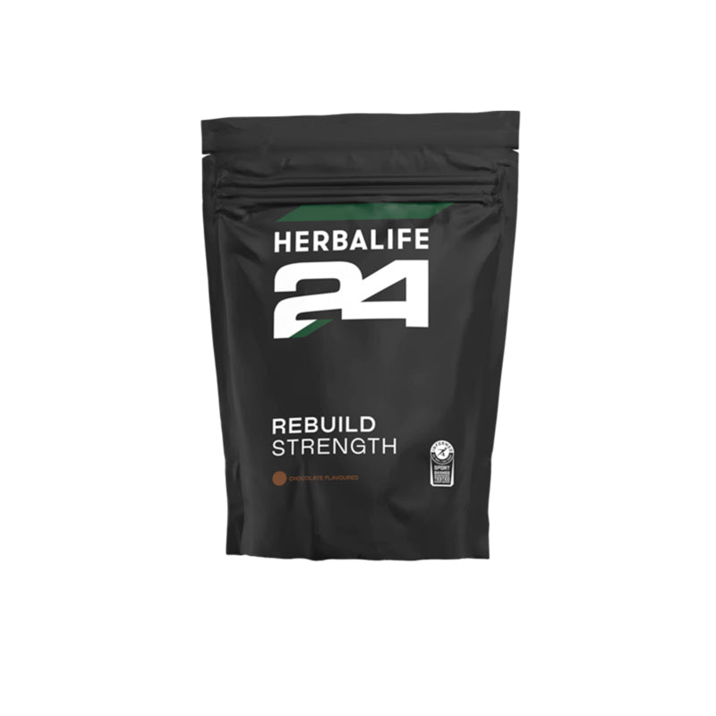 Herbalife H24 Rebuild Strength Chocolate post-workout protein shake 1000g