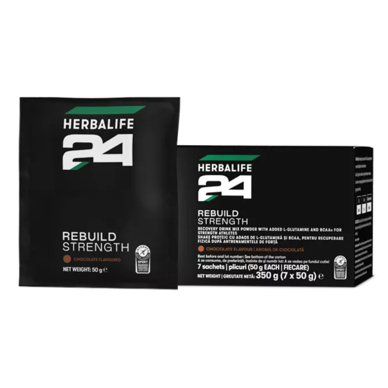 Rebuild Strength Sobres Chocolate 350 g (7 x 50 g)