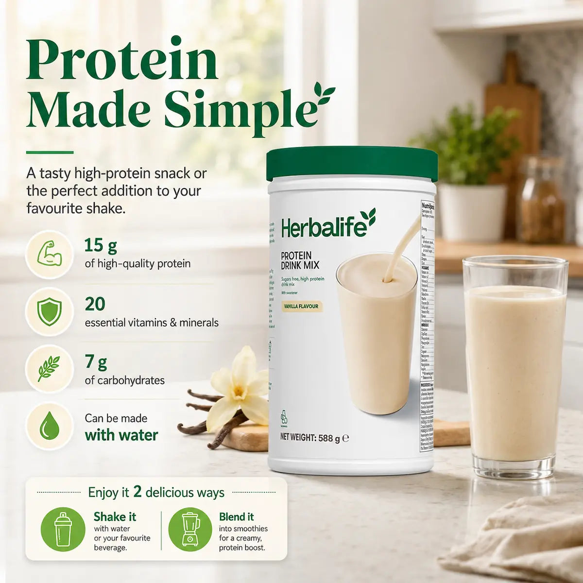 Protein Drink Mix 588 g