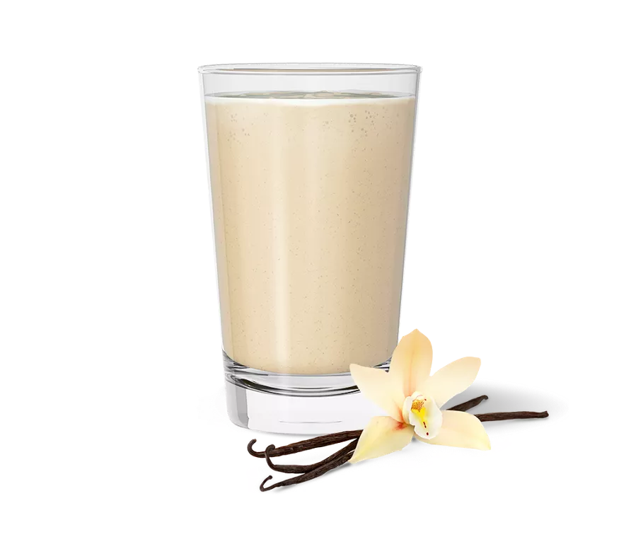 Bolsitas de mezcla para bebida de proteína vegana sabor vainilla paquete de 7 bolsitas